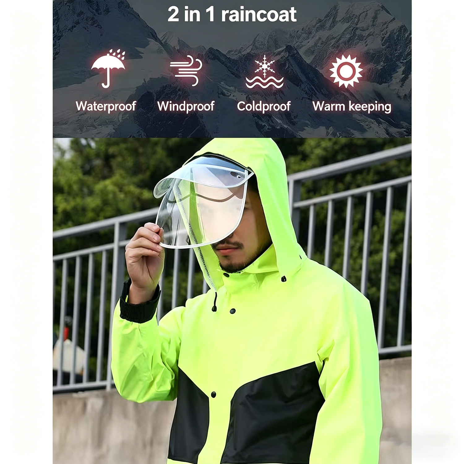 Motorcycle Raincoat Suits Men  - Motorcycle Gear Mens ulasan dan harga