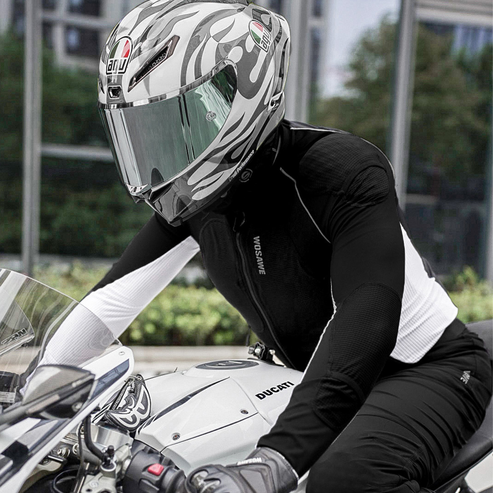 WOSAWE Men Motorcycle Riding J - Motorcycle Gear Mens ulasan dan harga