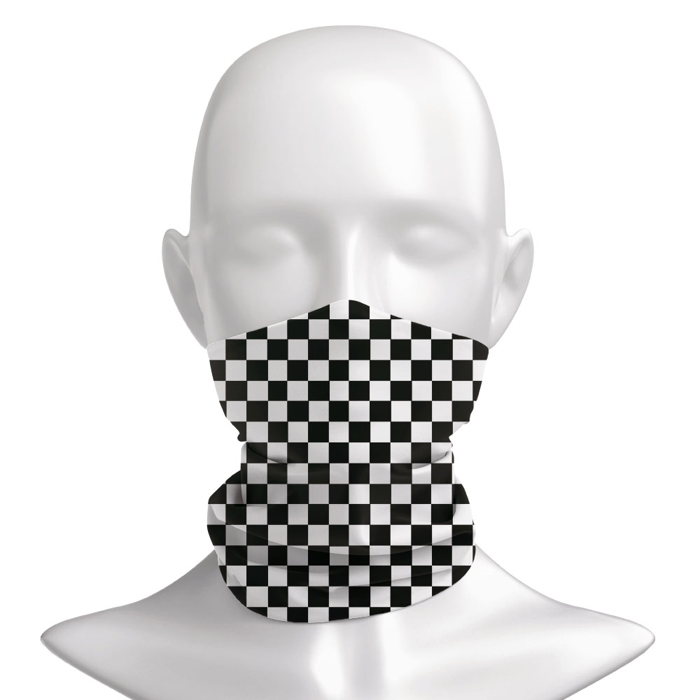 Plaid Pattern Headband Outdoor - Motorcycle Gear Mens ulasan dan harga