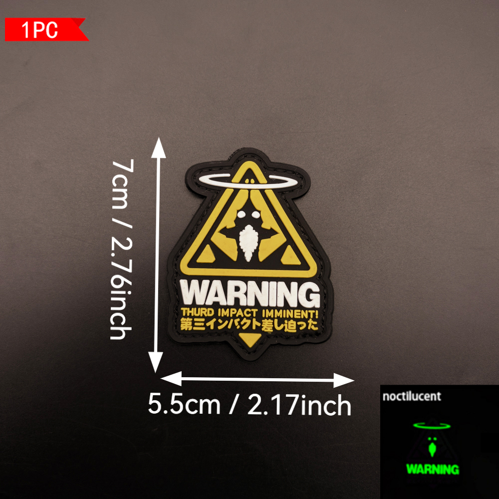 Sci-Fi Style Bilingual Warning - Motorcycle Gear Pattern ulasan dan harga
