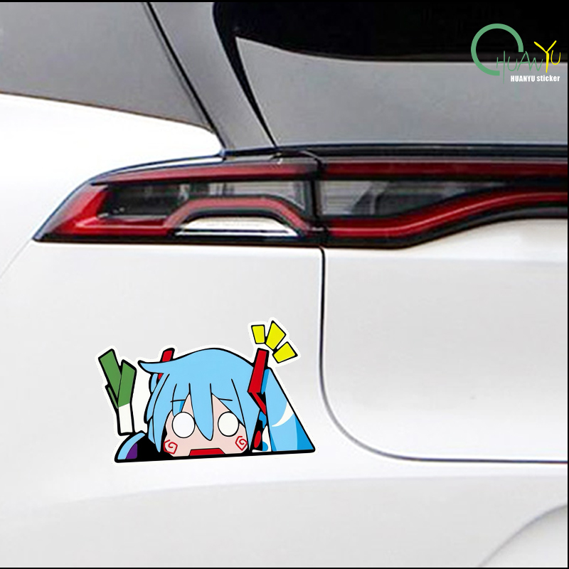 Cartoon Anime Green Hair Girl  - Motorcycle Gear Auto ulasan dan harga