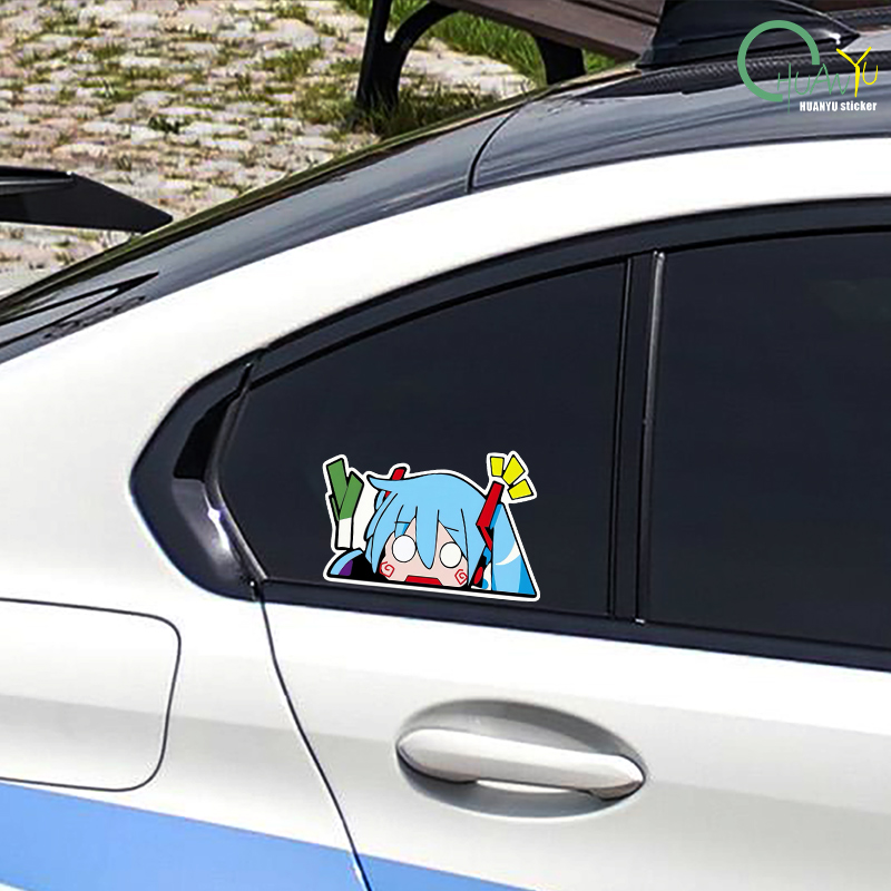 Cartoon Anime Green Hair Girl  - Motorcycle Gear Auto ulasan dan harga