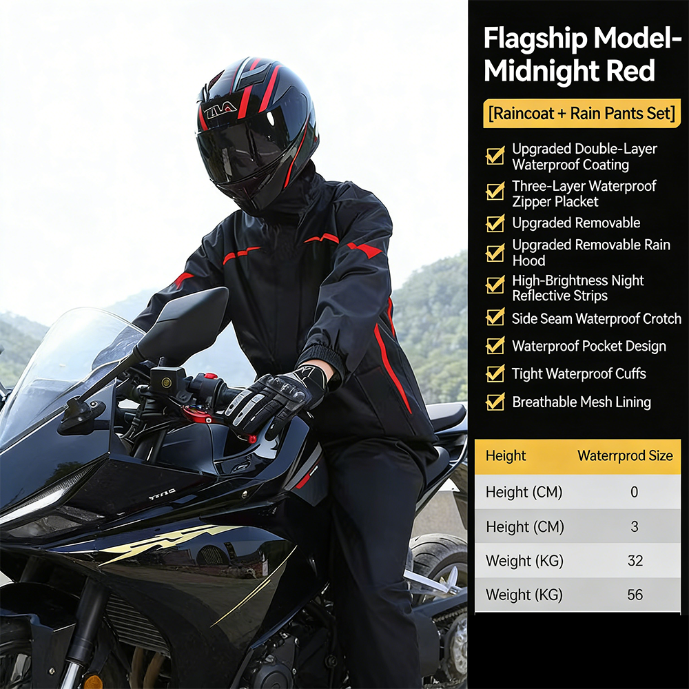 Motorcycle Rain Suit Men Women - Motorcycle Gear Mens ulasan dan harga