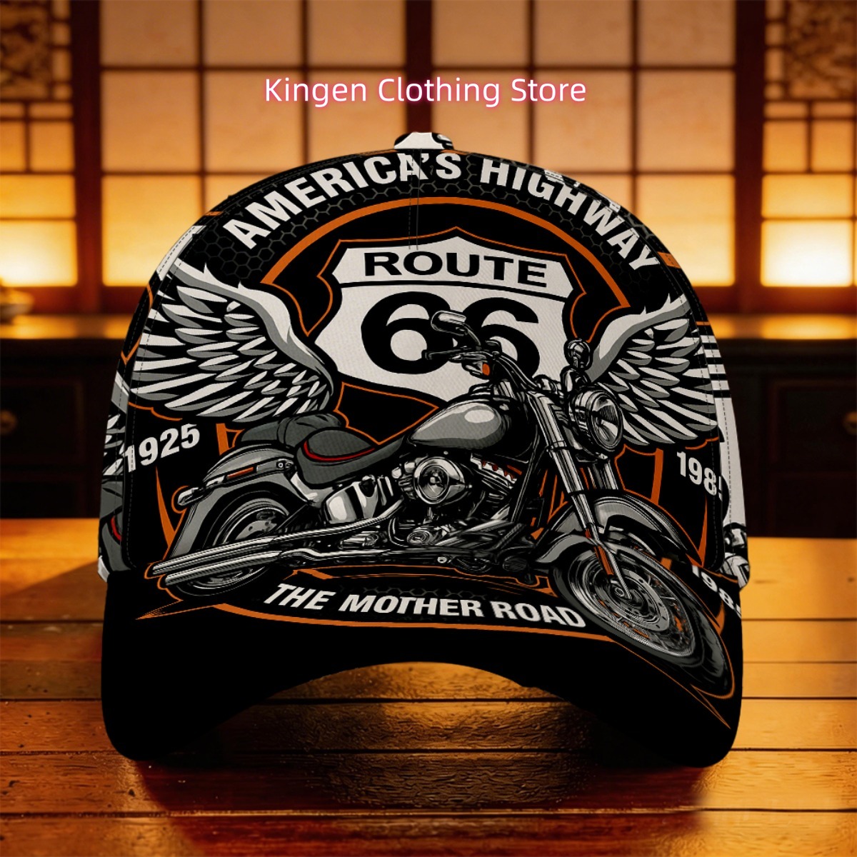 1pc Route Motorcycle Retro Emb - Motorcycle Gear Pattern ulasan dan harga