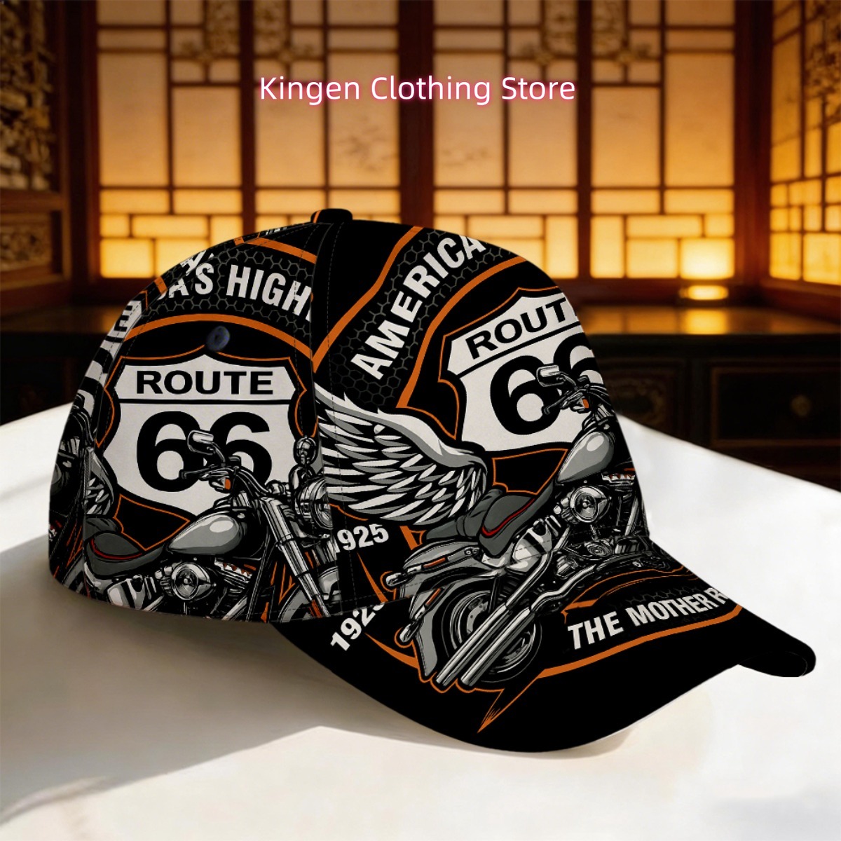 1pc Route Motorcycle Retro Emb - Motorcycle Gear Pattern ulasan dan harga