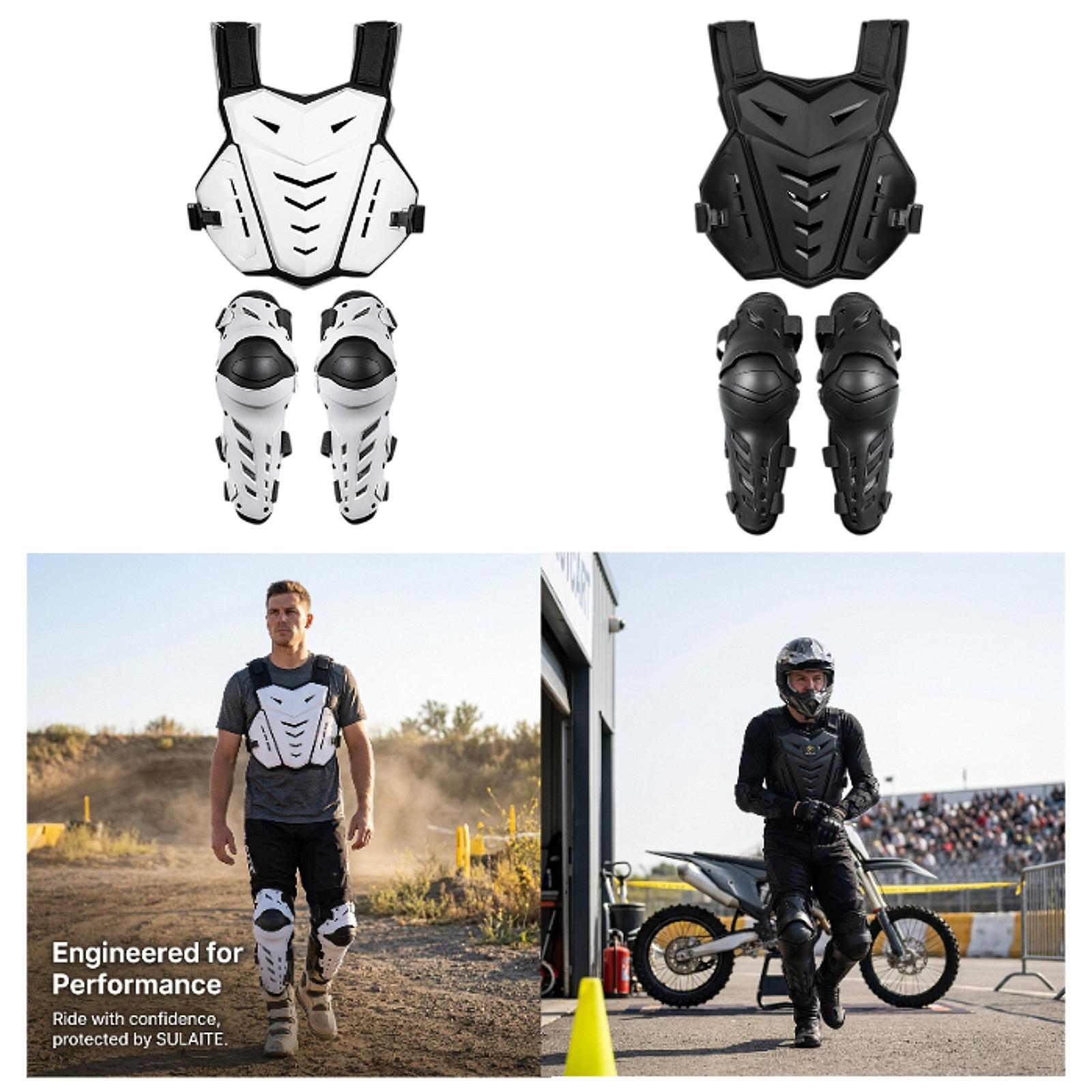 Ergonomic Chest Protector Knee - Motorcycle Gear Mens ulasan dan harga