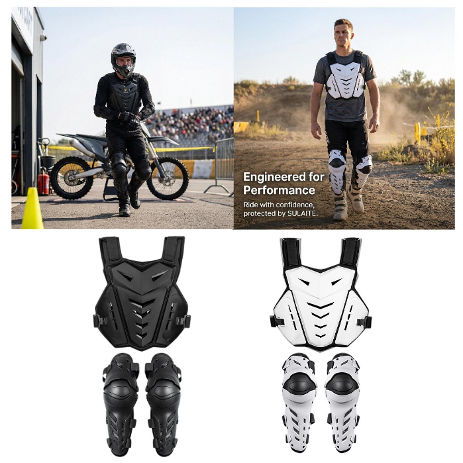 Ergonomic Chest Protector Knee - Motorcycle Gear Mens ulasan dan harga
