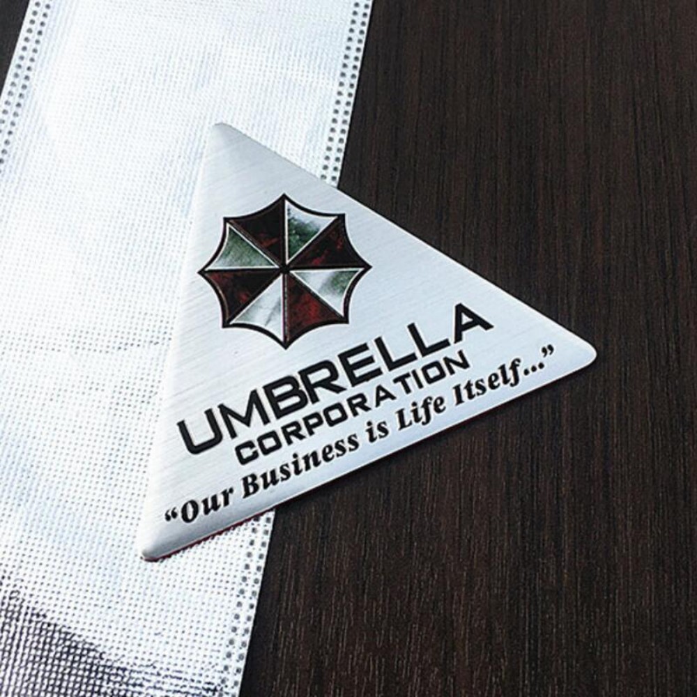 Car Styling 3D Aluminum Umbrel - Motorcycle Gear Auto ulasan dan harga